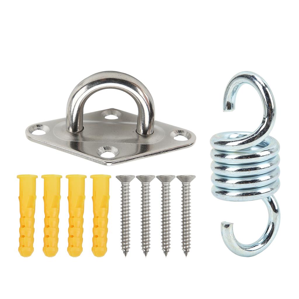 Stainless Steel Ceiling Hanging Kit 551lb Capacity Suspension Bracket Hook Hanger for Yoga Hammock Swings