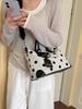 Women's 2026 Trendy Polka Dot Shoulder Bag - Large Capacity for Summer Fashion and Work Commute