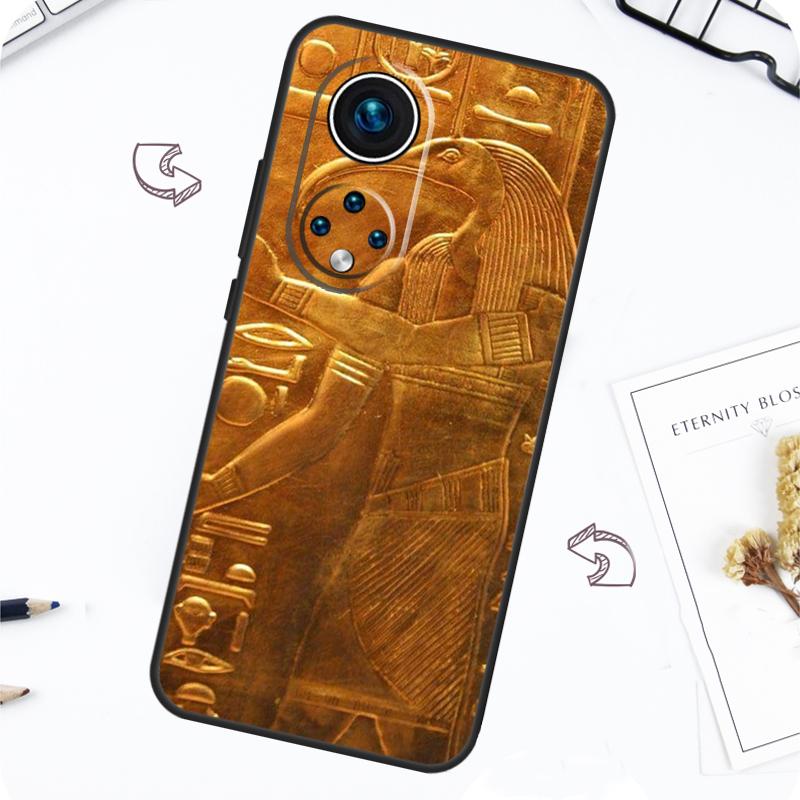 

Чехол-фреска Фараон Египта для Honor Magic 7 Lite 5 6 Pro Honor 200 50 70 90 Lite X8b X9a X8a X8 X9 X9c X9b Honor 90 Lite