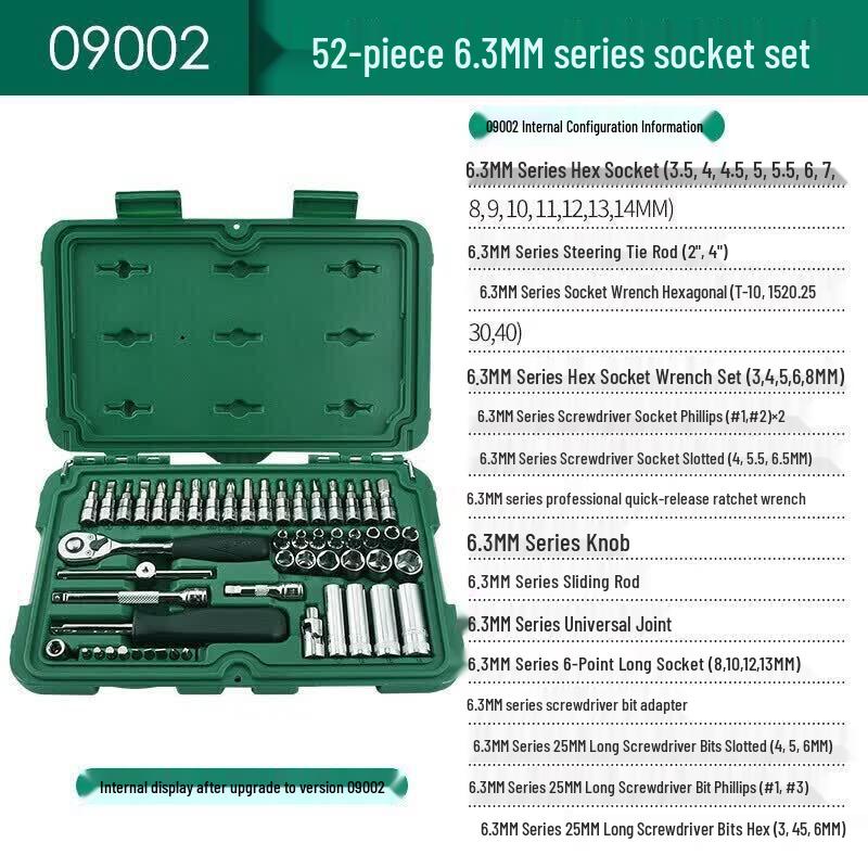 SATA 52-Piece Socket Set