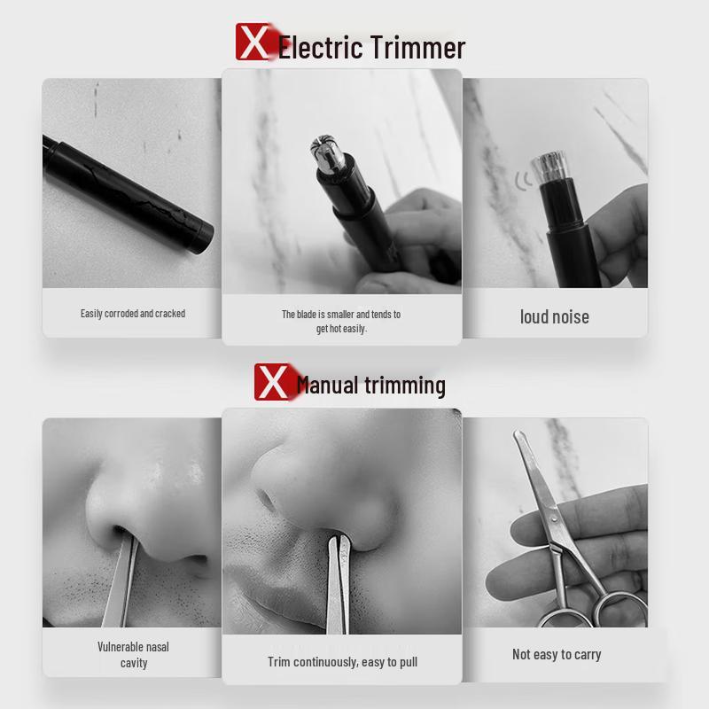 ZWILLING Press-Type Nasal Hair Trimmer