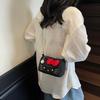 New Cute Katie Shoulder Bag Girl Heart Large Capacity Bag Cartoon Portable Change Bag Oblique Span Bag