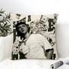 Pillow Case Cotton Linen Fabric Square Zipper Pillowcase Home Decorative Living Room Rapping Singer Music E-Egor Kreed 1