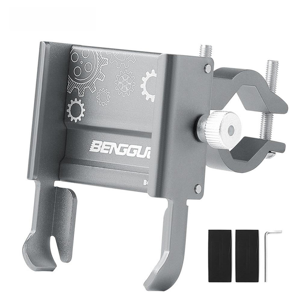 Alu uchwyt na telefon komórkowy na rower ze stopu aluminium Obrotowy uchwyt do smartfona na hulajnogę