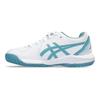 Asics Gel Dedicate 8 GS White Gris Blue Kids Sneakers 1044A077-100