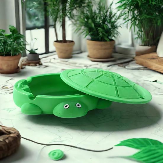 Mini Turtle Sandbox with Tools Fidget Desk Toy for Stress Relief Mini Zen Garden Sandbox Desktop Accessories for Home