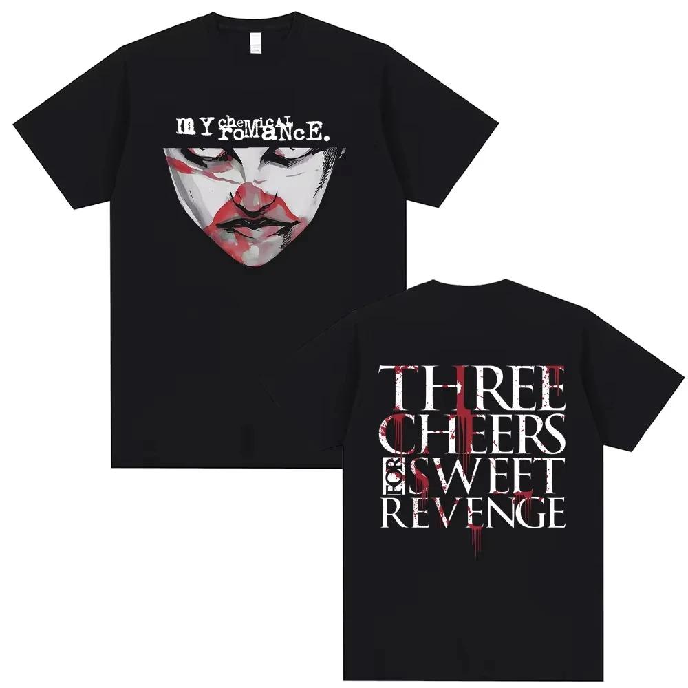 

Famous Band My Chemical Romance Punk Emo Band Graphic TShirt Unisex Gothic Rock Street Loose TShirt Neutral Vintage TShirt M