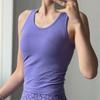 Womens U Back Slim Fitness Yoga Tank Top