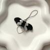 Stylish Angel Wing Phone Lanyard Punk Style Heart Pendant Backpack Decorations
