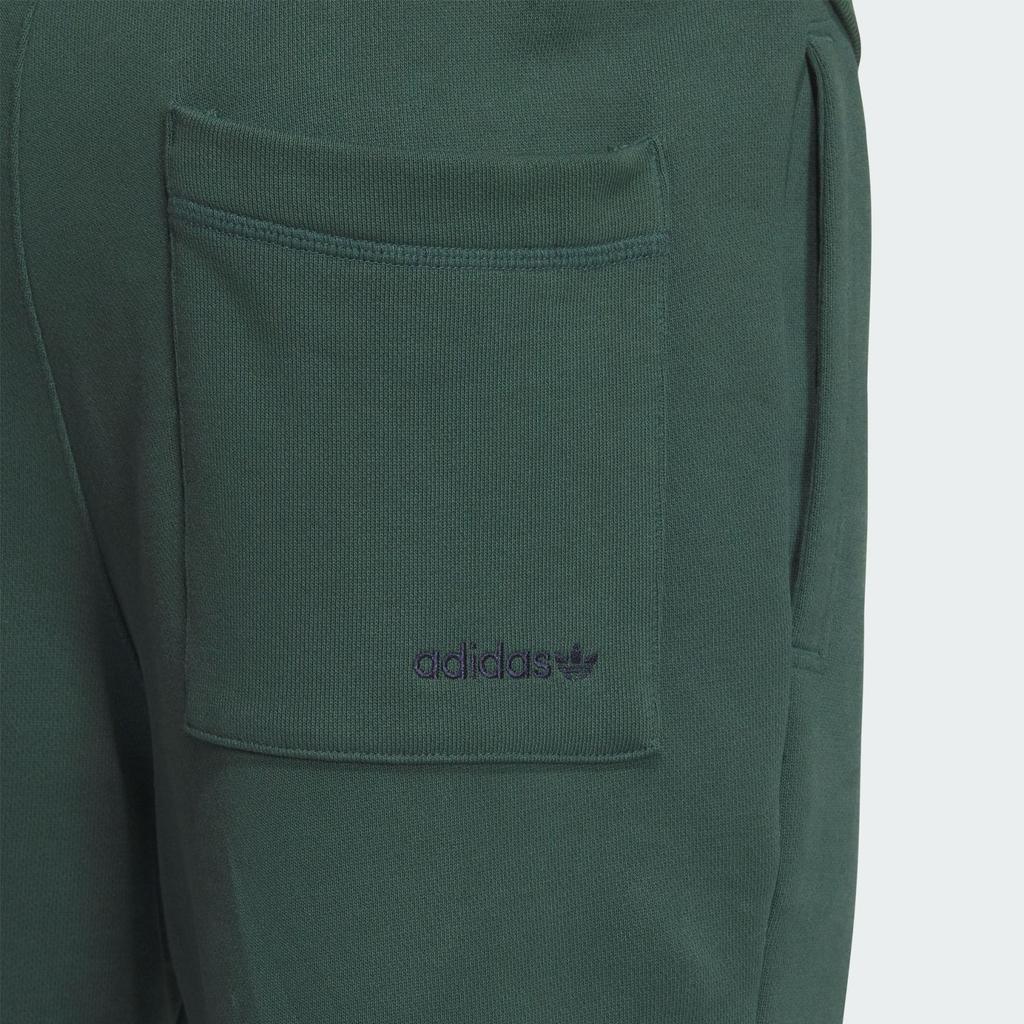 Adidas Originals Graphics Joggers With Brand Logo Embroidery Mid-Rise Drawstring Knit Sports Pants Men Joggers Mineral-Green JD3244
