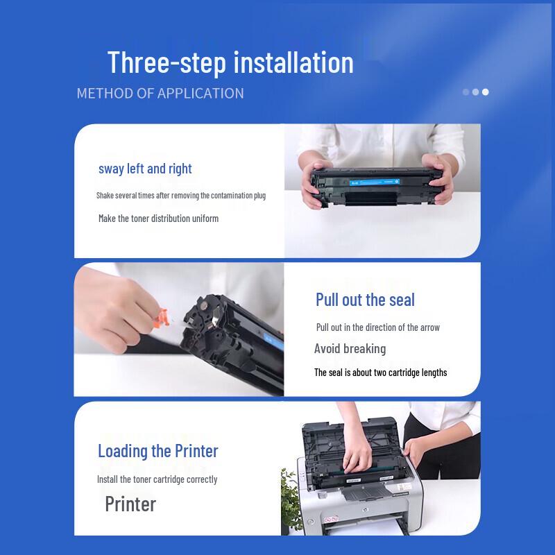 G&G Compatible CC388A Black Toner Cartridge for HP Printers