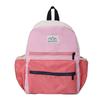 Kids Backpack With Neon Nylon Material And Curved Shoulder Straps For School Use