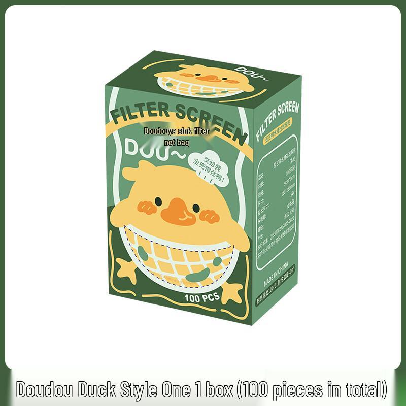 Одноразовые мешки-фильтры для кухонной раковины Wutuo Doudou Duck
