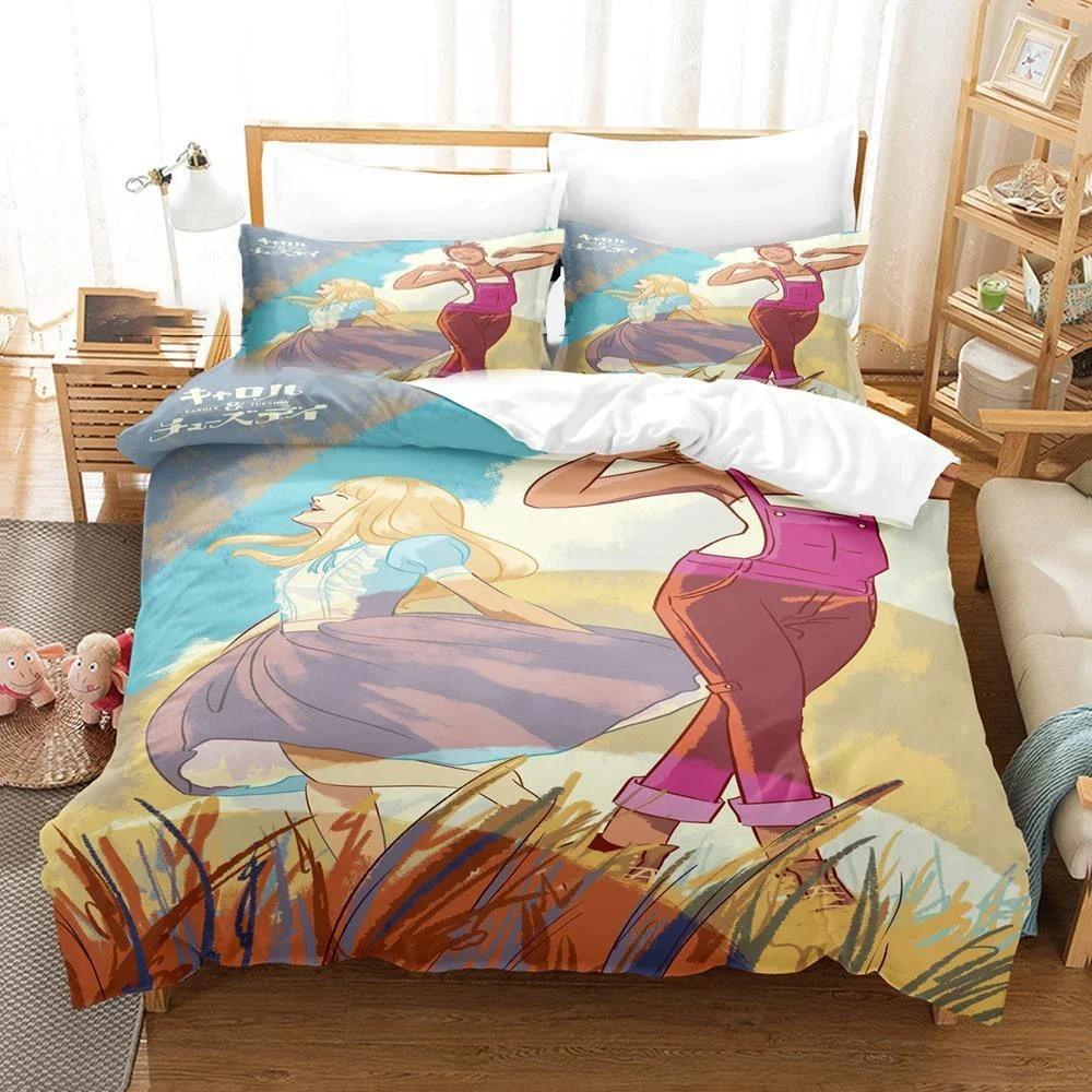 

Comfortable Anime Print Duvet Cover Set With Duvet Cover And Pillowcases Twin Full Queen King Sizes For Boys Girls And Kids 135X200cm 2pcs