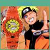 Relógio Digital Unissex Estilo Fã de Naruto Desenho Animado Para Estudantes À Prova d'Água Movimento Eletrônico Origem) Diâmetro do Mostrador de 37mm