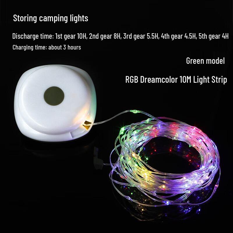 NuFeng Rechargeable LED Camping String Light