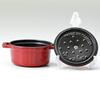 Staub Mini Cocotte, rund, 10 cm Topf [Staub], Kirsche/Rot [Artikel] [Haushalt & Küche]