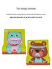 Toddler Montessori Bead Clipping Toy for Hand-Eye Coordination and Fine Motor Skills Training, Ages 2-3