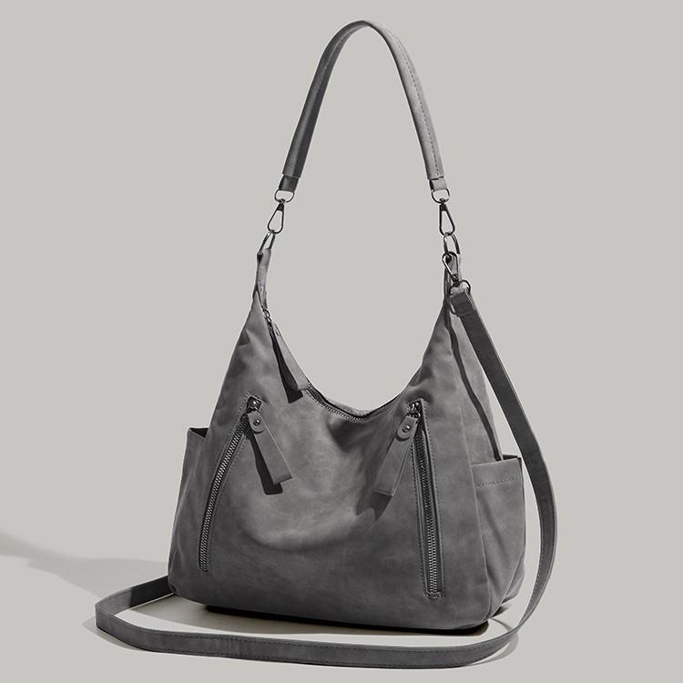 2025 New Niche Design Women's Bag, Vintage Commuter Tote Bag, Large Capacity Handbag, Fashionable Shoulder and Crossbody Bag