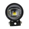 Motorcycle LED Spotlight Fog Light High Brightness Double Colors Lighting Motorbike Easy tallation Compact Auxiliary Light