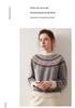 Women's Retro Fair Isle Jacquard Half-High Collar Cashmere Sweater – Loose Knit, Long Sleeve