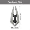 28GC 2pcs Motorcycle Fixed Wind Wing Aerodynamic Front Spoiler for Electric Scooters