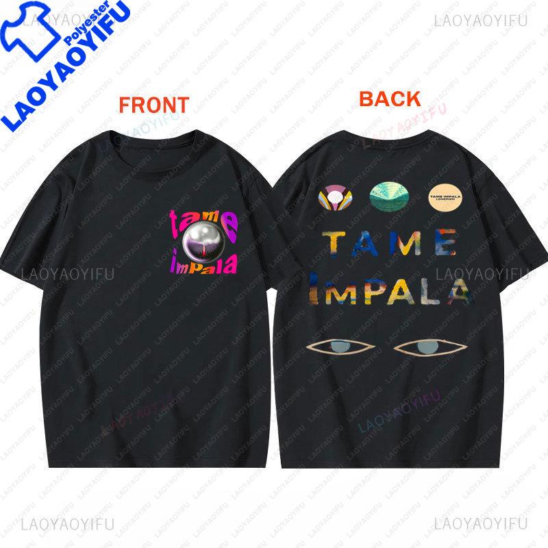Rock Band Tame Impala Camisetas Innerspeaker New Arriverd Unisexs Short Sleeve Graphic T Shirts Cheap Clothes Vintage Retro Style S