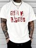 ROMWE T-shirt Unisex Street Life con Grafica Teschio Spalle Cadenti Y2k