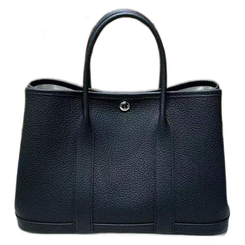 Geantă Tote de Grădină din Piele de Vacă 30cm - Geantă Versatilă de Mână & de Umăr Messenger 2024