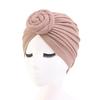 New Donut Turban Caps For Women Stretch Hijab Cap Muslim Soft Cotton Headscarf Bonnet Hat Ladies Headband Turbans Headwrap