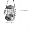 Outdoor Caged Bird Hanging Feeder, with Chain, Lover Gift, Food Dispenser, Birdfeeder, for