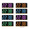 62KD LED Desk Clock With Bottom Lighting Brightness Control For Home and Office