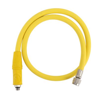Diving Medium Pressure Hose 31.5 Inch PVC Aluminum Medium Pressure Tube for Second Stage Regulator Scuba Diving