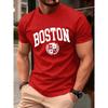 Cotton Printed Men's Fashion Loose Top Casual T-Shirts Men’s