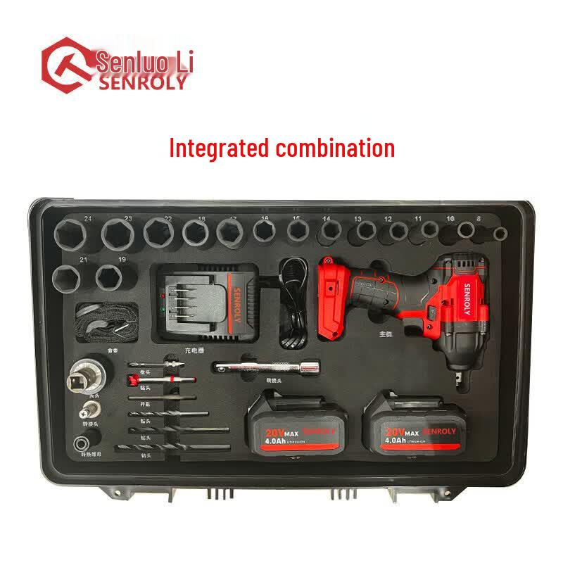 SENROLY Brushless Cordless Wrench 29-Piece Tool Set