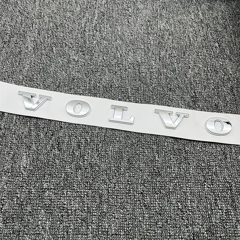 Volvo Car Letter Badge Auto Trunk Metal Stickers For Volvo Xc60 Xc90 V40 V60 S60 V50 V90 S80 C40 XC40 V70 XC70 C30 C70 Rdesign