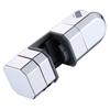 Bracket Shower Head Holder Bathroom Chrome Head Holder Mount 18-25MM 360° Rotation Adjustable Bath Rail Shower