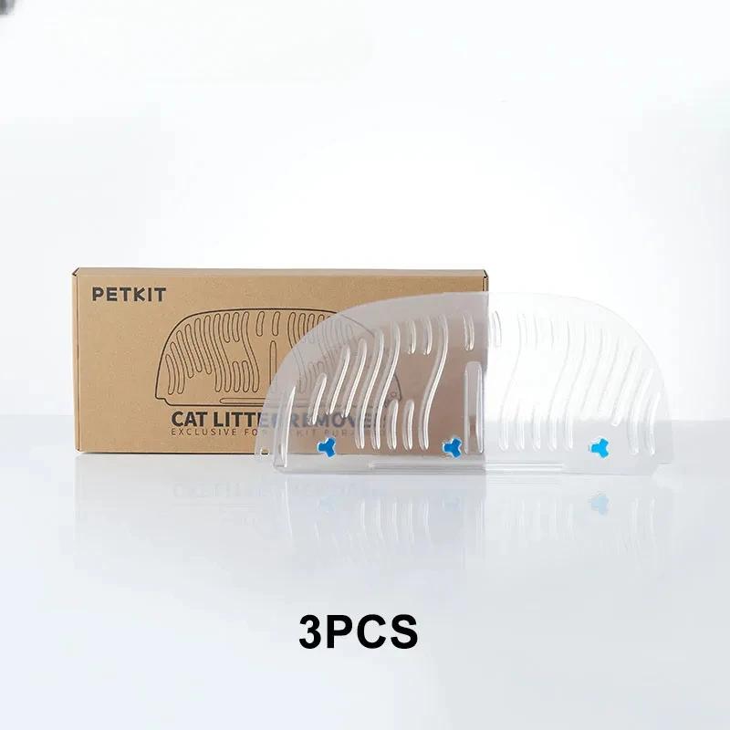 3PCS Cat Litter Box Automatic Toilet Sand Pouring Plate Filter Sandbox Cat Litter Box Mat Accessories for PURA MAX Sandbox