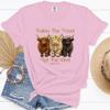 Follow the Word Not the Herd Shirt, Christian Highland Cow Tee, Isaiah 8:11-13