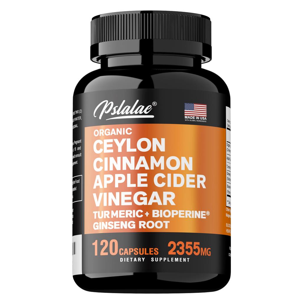 Super-potent Curcumin Capsules, Organic Turmeric, Ginger Extract, 120 Capsules Per Pack, Gluten-free.