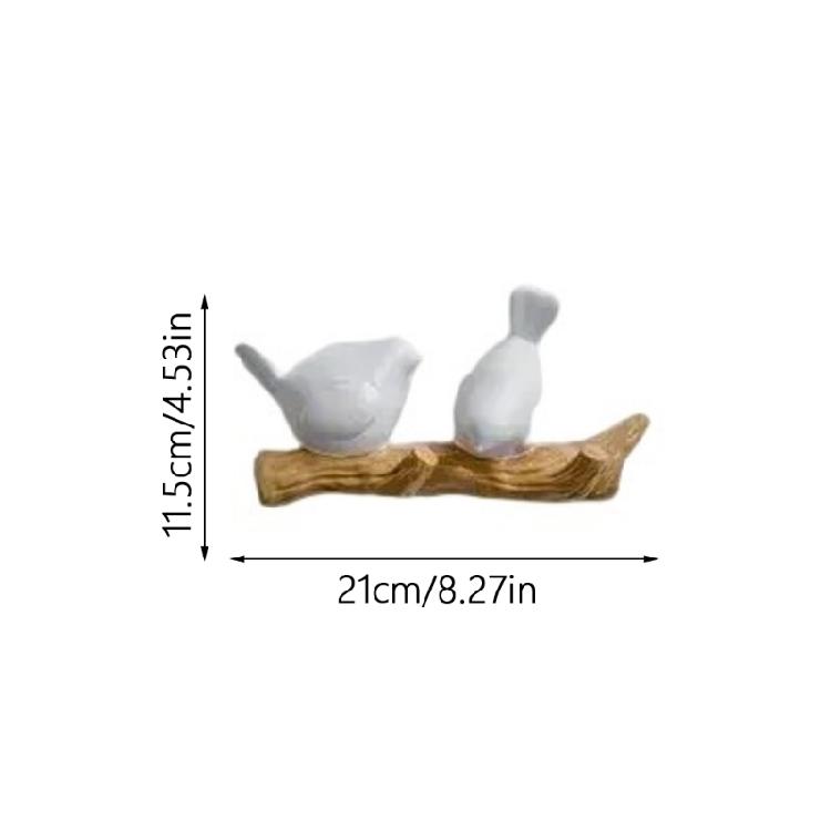 Easy Install Resin Bird Hook for Hanging Keys Hats Wall Mount Decorative Coat Hanger Kitchen Towel Storage Rack