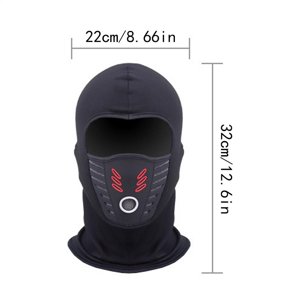 Winter Warm Cycling Mask Breathable Thermal Biking Mask Outdoor Thermal Neck Hood Hat For Women Men Running Cycling Camping Snow