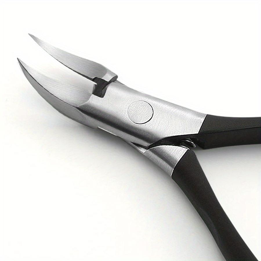 1SET Improved Stainless Steel  Nail Clippers and Nail Seam Pick Set  Trimmer Ingrown Pedicure Care Professional Cutter Nipper Tools Feet Toenail
