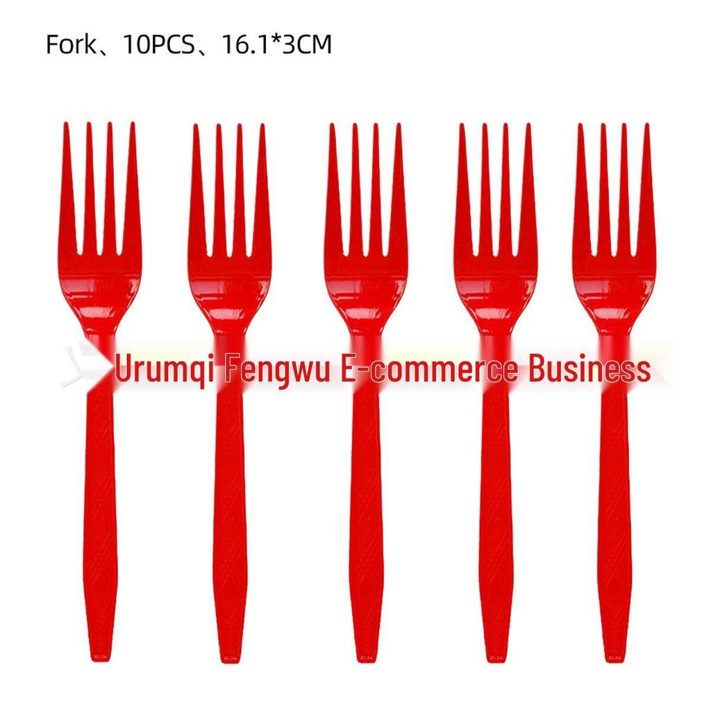 Retro Christmas Party Disposable Tableware and Decorations with Reindeer, Santa Claus, and Snowman Theme