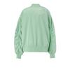 ONITSUKA TIGER Stand Collar Zipper Design Warm Fashion Solid Color Long Sleeve Jacket Unisex Jacket Light-Green 2183B316-301