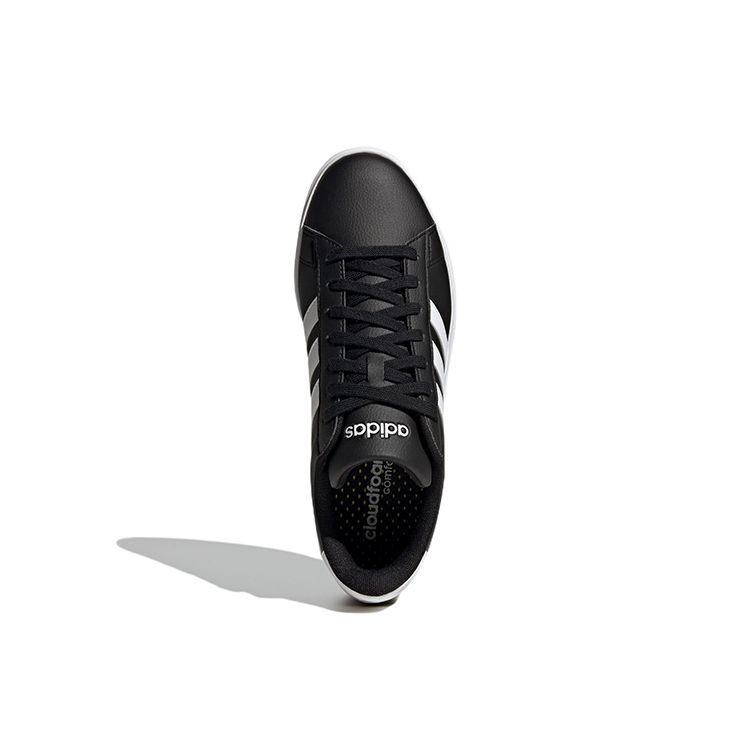 Adidas Grand Court 2.0 Black White Unisex Sneakers Core-Black Cloud-White GW9196