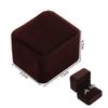 Rounded Flannel Jewelry Box for Rings, Earrings, Pendants, Bracelets, Bangles, and DIY Packaging.