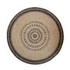 36/38cm Braided Place Mats Heat Resistant Cup Coaster Mat Vintage Round Placemat  Dining Table