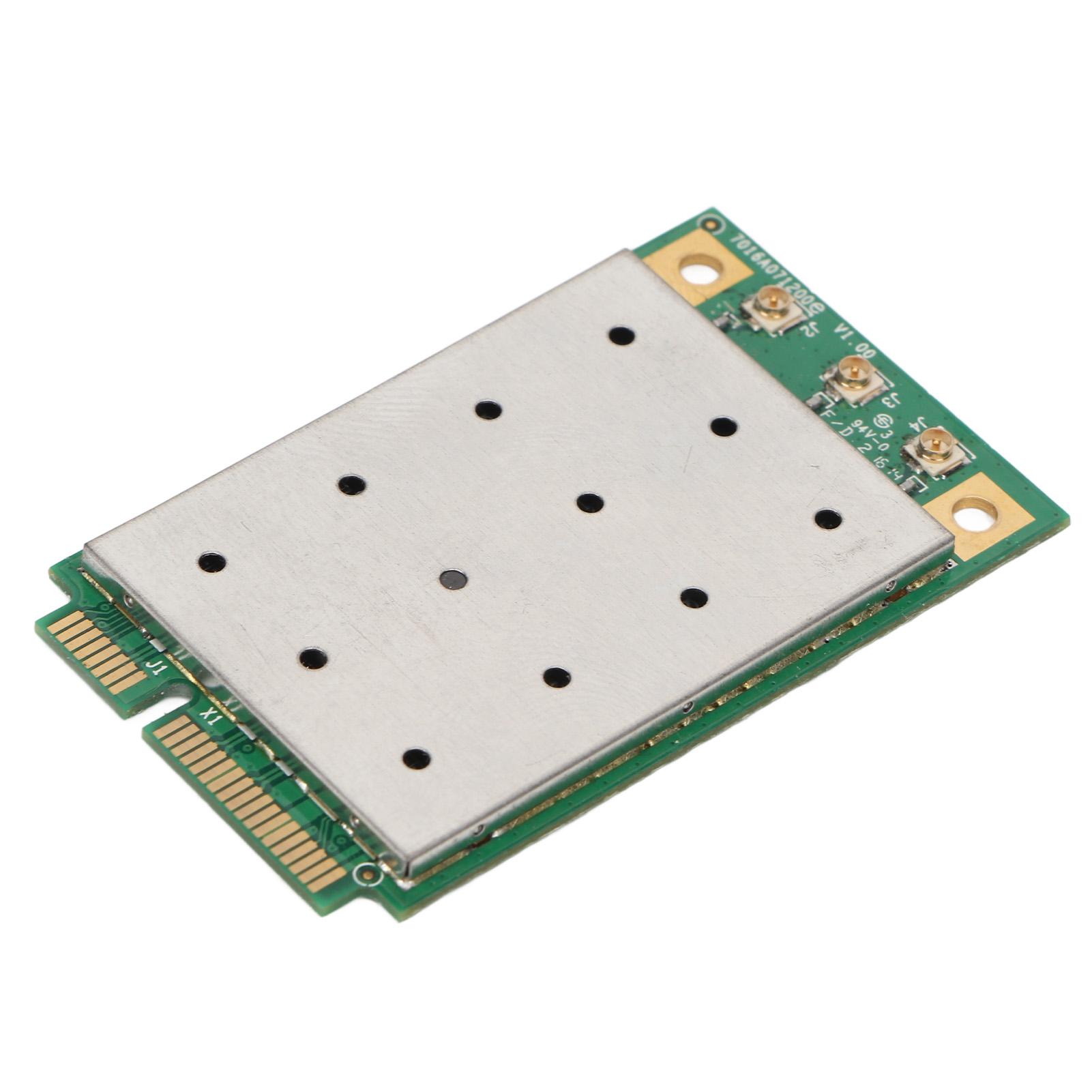 

QCA9880 Network Card 5G 1300Mbps 802.11acnbg 3x3 MIMO Accurate Size Mini PCIE WiFi Card for