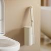 Wall-Mounted Disposable Toilet Brush with Integrated Design